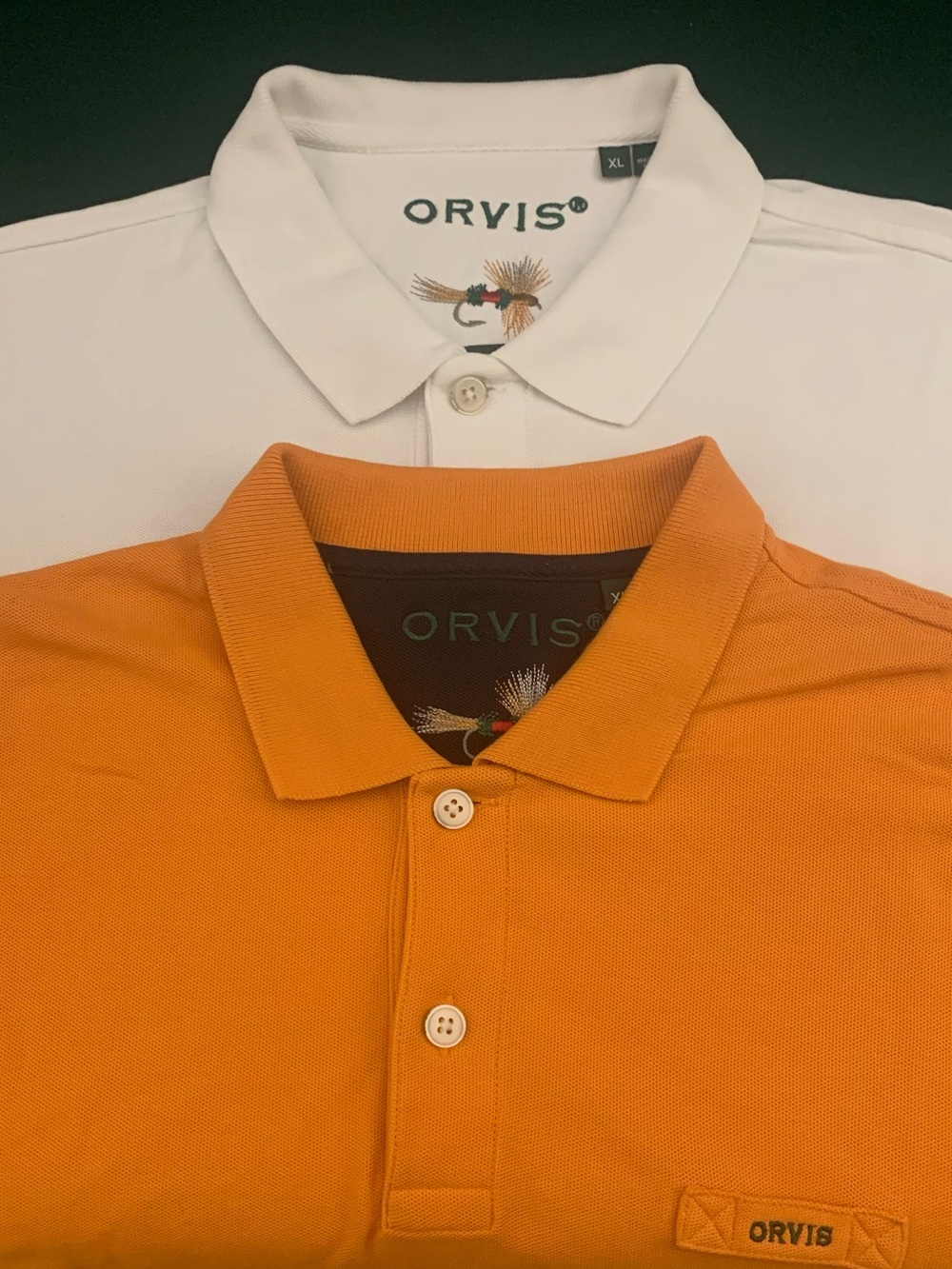 2 PERFECT ORVIS POLOS - Picture 4 of 7